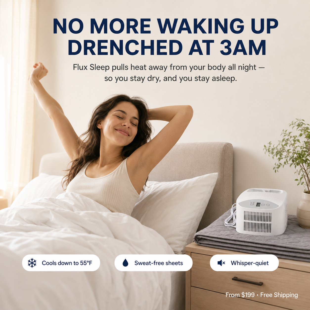 No more waking up drenched at 3am